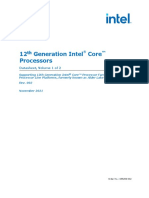 12 Generation Intel Core Processors