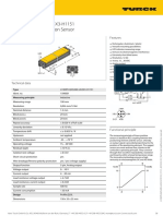 LI100P0-Q25LM0-LIU5X3-H1151 Inductive Linear Position Sensor