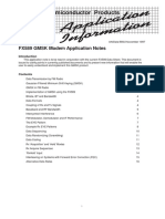 FX589 GMSK Modem Application Notes