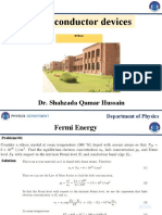 Semiconductor Devices: Dr. Shahzada Qamar Hussain