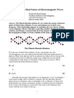 The Apparent Dual Nature of Electromagnetic Waves