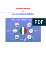 Learn Italian - Jobs, New Career, Options, & Much More 