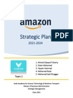 Falcons-Team Amazon's Strategic Plan For 3 Years