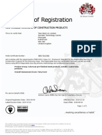 BES 6001 Certificate PDF