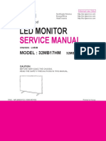 Led Monitor: Service Manual