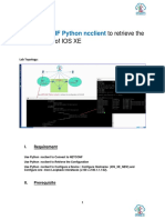 Use NETCONF Python Ncclient To Retrieve The Configuration of IOS