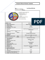 Manufacturing Data Sheet: Low Voltage XLPE Cable Design Code: LVIS09AXSFY23.5C120SA001S Date: Rev No.