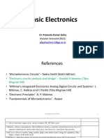 Basic Electronics: Dr. Prasanta Kumar Guha