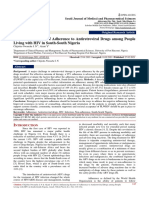 Influencing Factors To Adherence To Arv