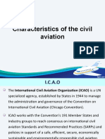 Characteristics of The Civil Aviation