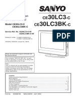 Sanyo Ce30lc3 Service Manual