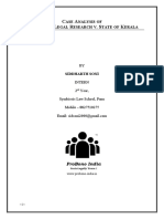 253 - Case Analysis of Centre For Legal Research V - Siddharth Soni