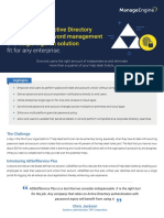 Ad Self Service Plus Data Sheet