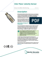 Velomitor Piezo-Velocity Sensor Datasheet - 141632