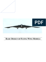 Basic Design of Flying Wing Models