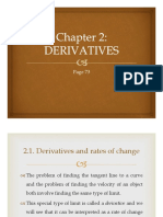 2.1. Derivatives and Rates of Change