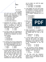 Review On Thermodynamics Plate No. 2: Instruction: Choose The Best Answer