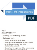 Fabm Ii - Bank Reconciliation