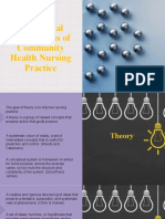 Theoretical Foundations of Community Health Nursing Practice