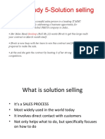 Case Study 5-Solution Selling: - Shruti