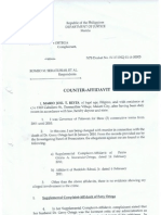 Counter-Affidavit Mario Joel Reyes Aka JTR