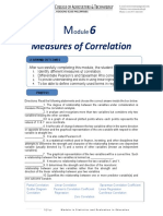 Measures of Correlation Module