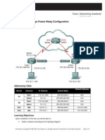 Lab 3.5.2 Challenge Frame Relay Configuration