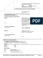 Plastic-Metal SF Resin (GB) ! SECTION 1: Identification of The Substance/mixture and of The Company/undertaking