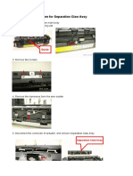 Replacement Procedure For Separation Claw