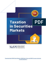 NISM Series XX Taxation in Securities Markets Workbook June 2021