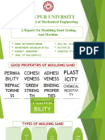 Sand Molding Testing