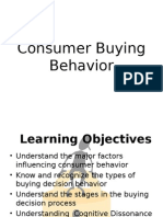 Consumer Buying Behavior