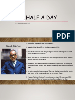 Half A Day: By: Naguib Mahfouz