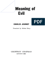 The Meaning of Evil by Charles Cardinal Journet