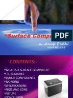 "Surface Computers" "Surface Computers": Anup Padhi