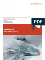 Surfsat-L: Secured High Data Rate Communications at Sea