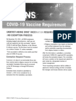 SRNS Vaccination Requirement and Exemption Process