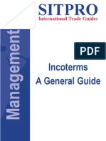 Incoterms A General Guide: International Trade Guides