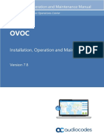 One Voice Operations Center Iom Manual Ver 78