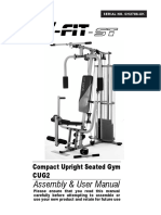 Assembly & User Manual: Compact Upright Seated Gym Cug2