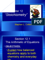 Chapter 12 Stoichiometry