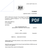 HMRC Vs Curzon Capital LTD