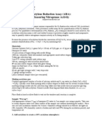 Acetylene Reduction Assay