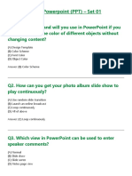 Powerpoint Mcqs