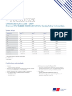 MTU 18V2000 DS1250: Diesel Generator Set