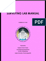 Surveying Lab Manual: COURSE NO. 511232