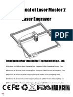 User Manual of Laser Master 2 Laser Engraver: Dongguan Ortur Intelligent Technologies Co., LTD