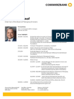 DR Manfred Knof: Curriculum Vitae