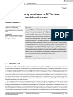 Sm-Detector: A Security Model Based On Bert To Detect Smishing Messages in Mobile Environments