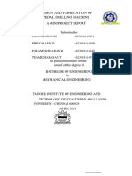 1 - Pedal Drilling Machine Report